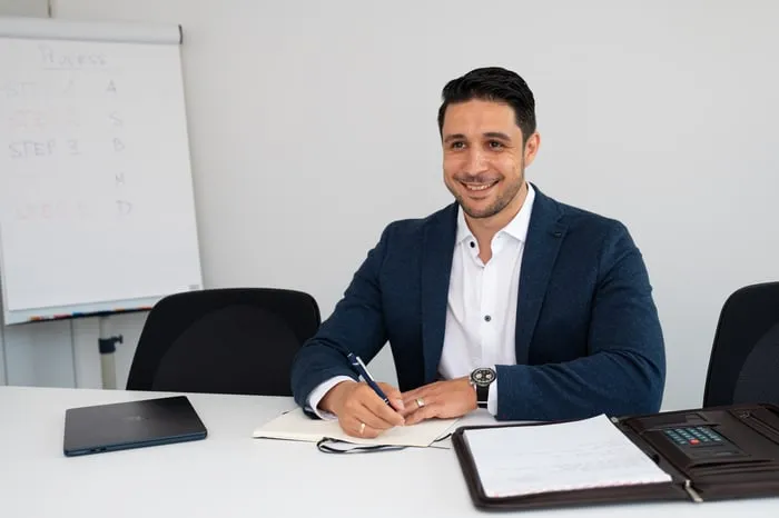 Rachid Dahjaoui bei der Arbeit